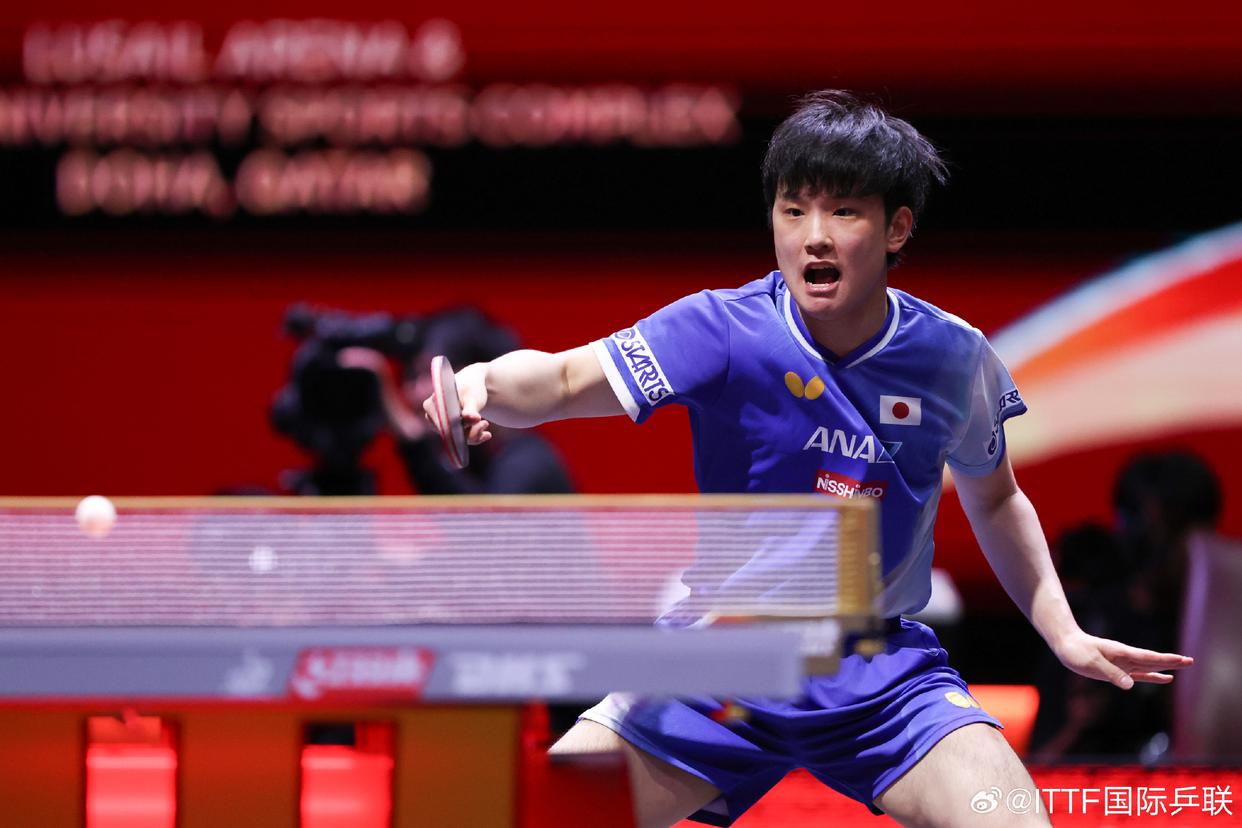 包含日本队力克中国队，张本智和高光表现的词条